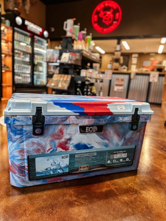 Eco 75 Qt Cooler, Cutting Board & Basket