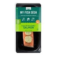 Lemon Butter Pesto Salmon