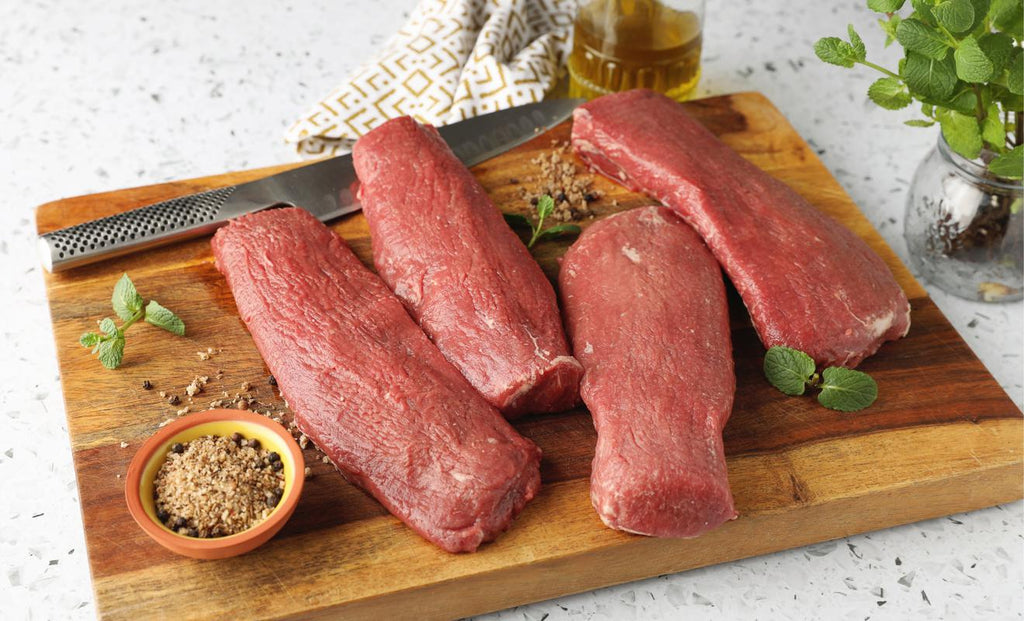 AU Lamb Loin 10oz avg.
