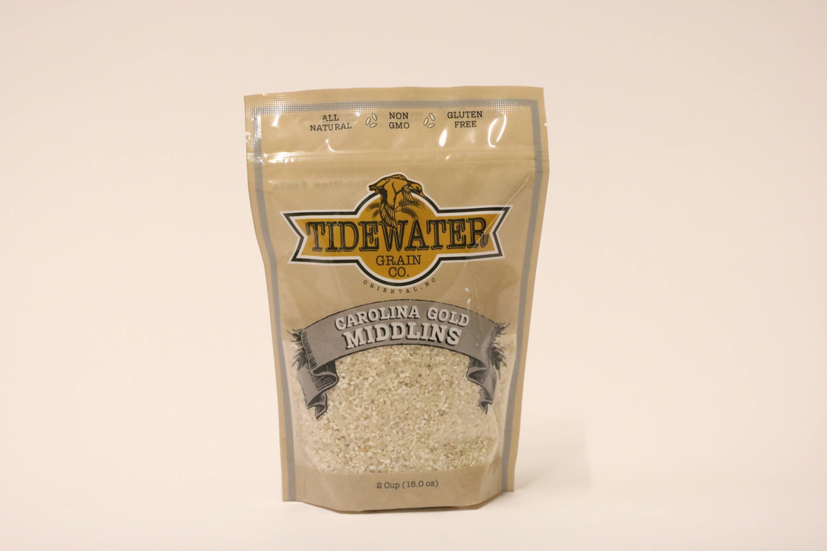Tidewater Grain Company - Carolina Gold Heirloom Rice - 2 Cup: Middlin Rice