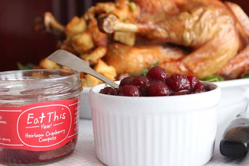 Heirloom Cranberry Compote-7oz