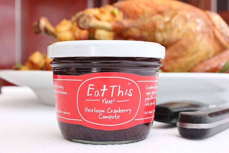 Heirloom Cranberry Compote-7oz