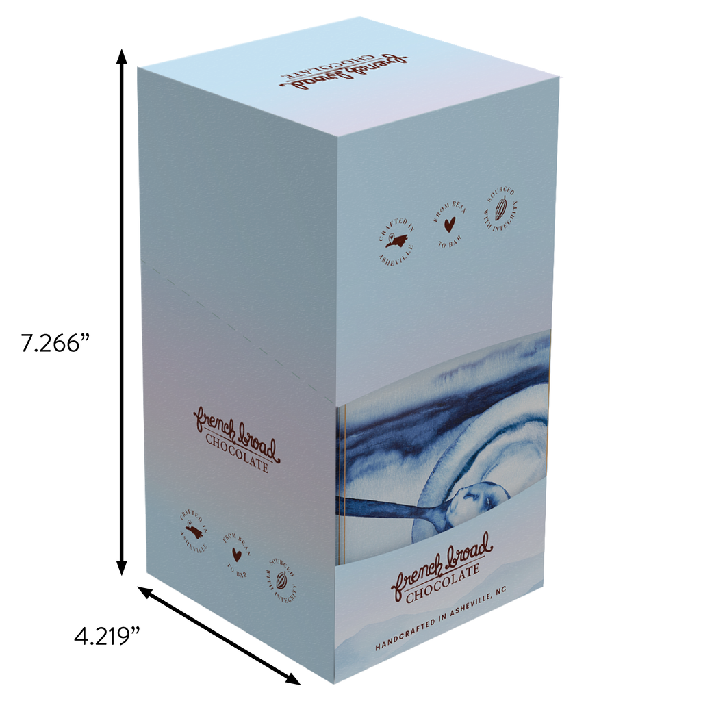 French Broad Chocolate - Sea Salt Chocolate Bar 70% - 60g