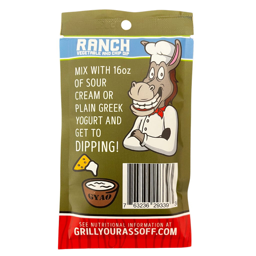 Grill Your Ass Off - Ranch Dip - Spice, Mix