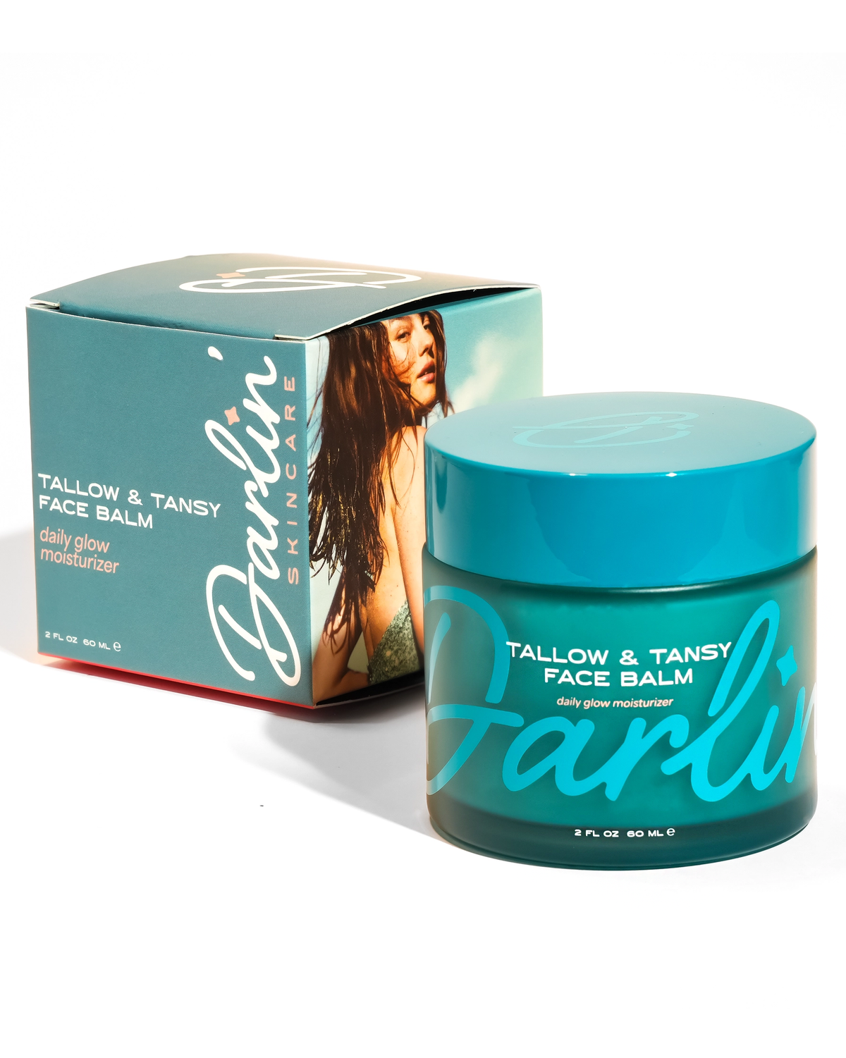 Darlin' Skincare - Tallow Face Balm | Natural Blue Tansy Skincare Moisturizer