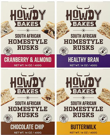 Howdy bakes Coconut Rusks