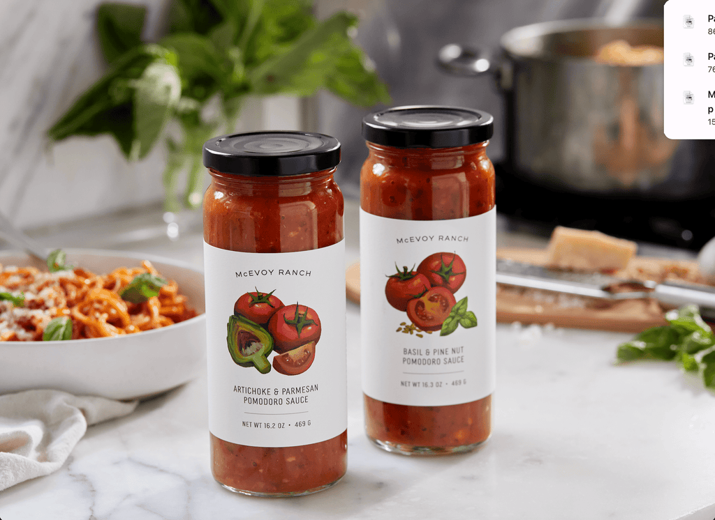 McEvoy Ranch - Artichoke & Parmesan Pomodoro Sauce 16 OZ