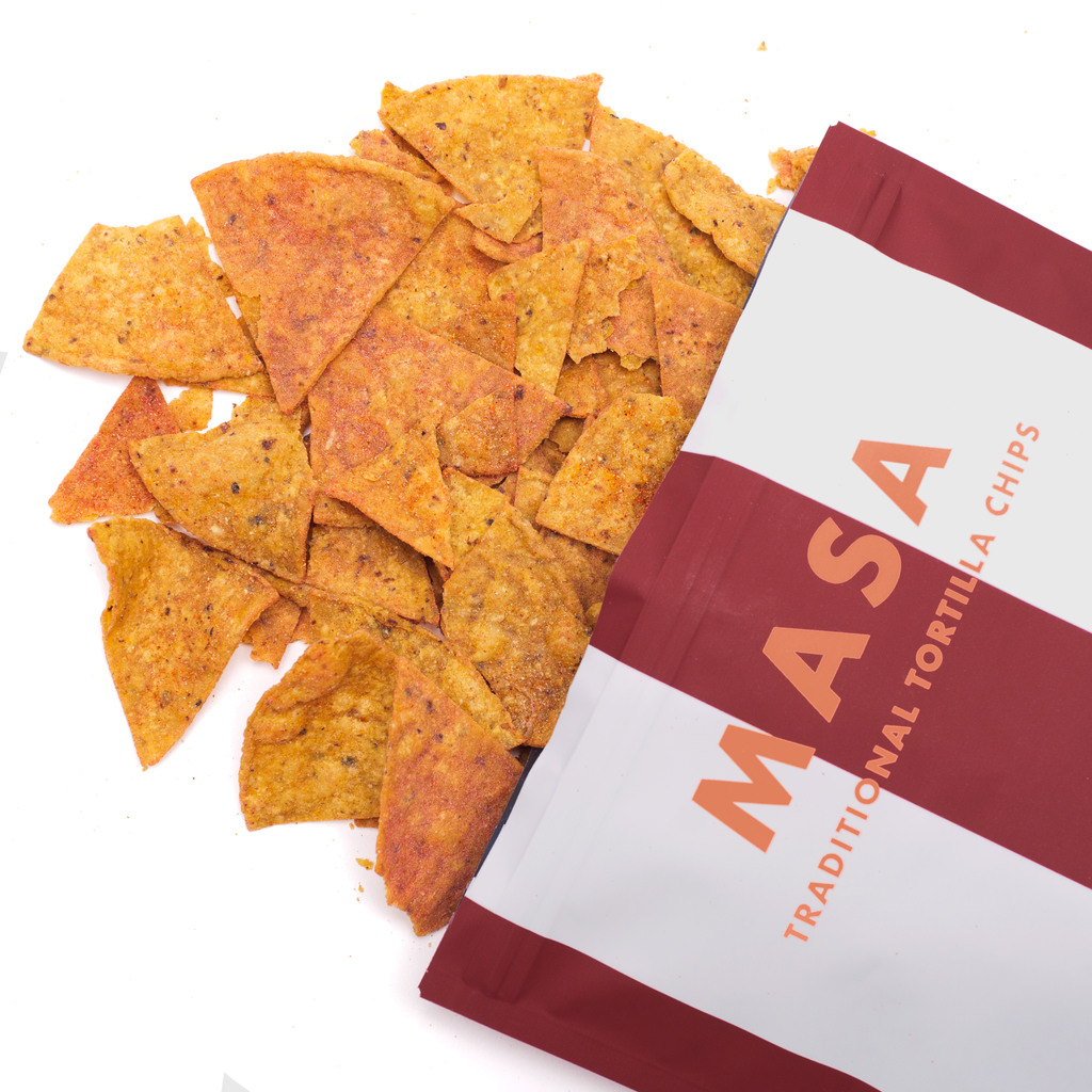 Cobanero, 5oz Bag MASA Tortilla Chips - Ancient Crunch