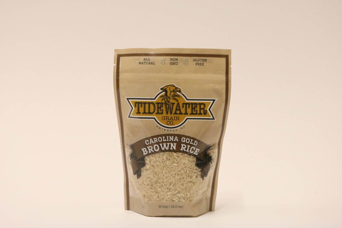 Tidewater Grain Company - Carolina Gold Heirloom Rice - 2 Cup: White Rice