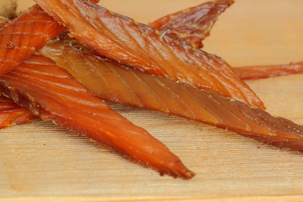 World Wide Gourmet Foods, Inc. - Teriyaki Salmon Jerky