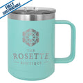15Oz. RHN Meat Market Engraved Travel Mug
