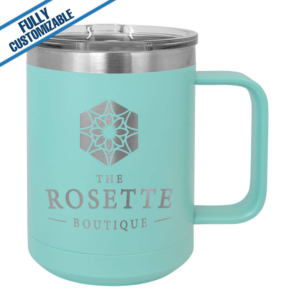 15Oz. RHN Meat Market Engraved Travel Mug