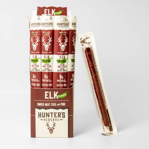 Hunter's Reserve - Elk Jalapeño Meat Sticks