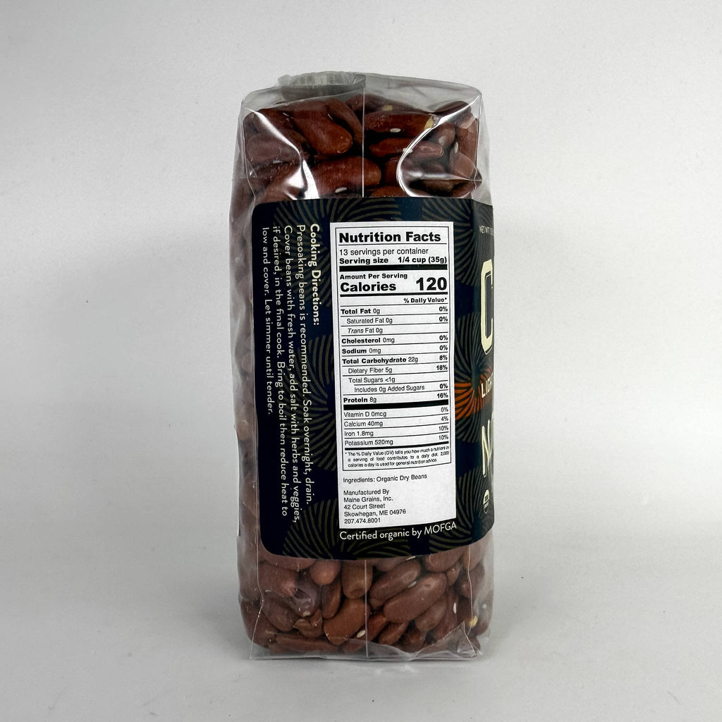 Maine Grains - Organic Light Red Kidney Beans