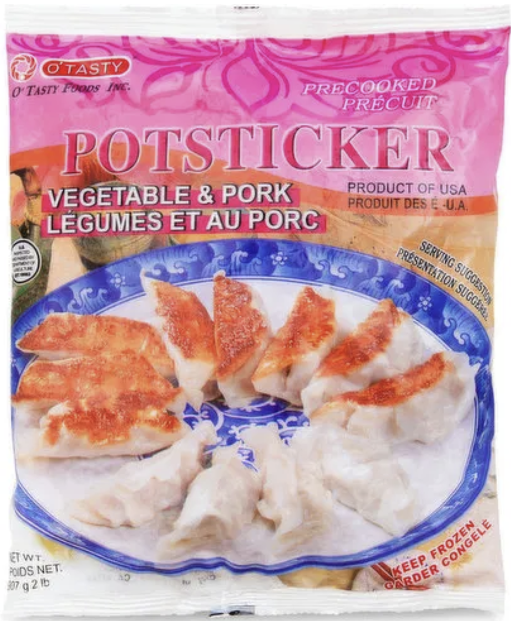 O'Tasty Pork Pot Stickers