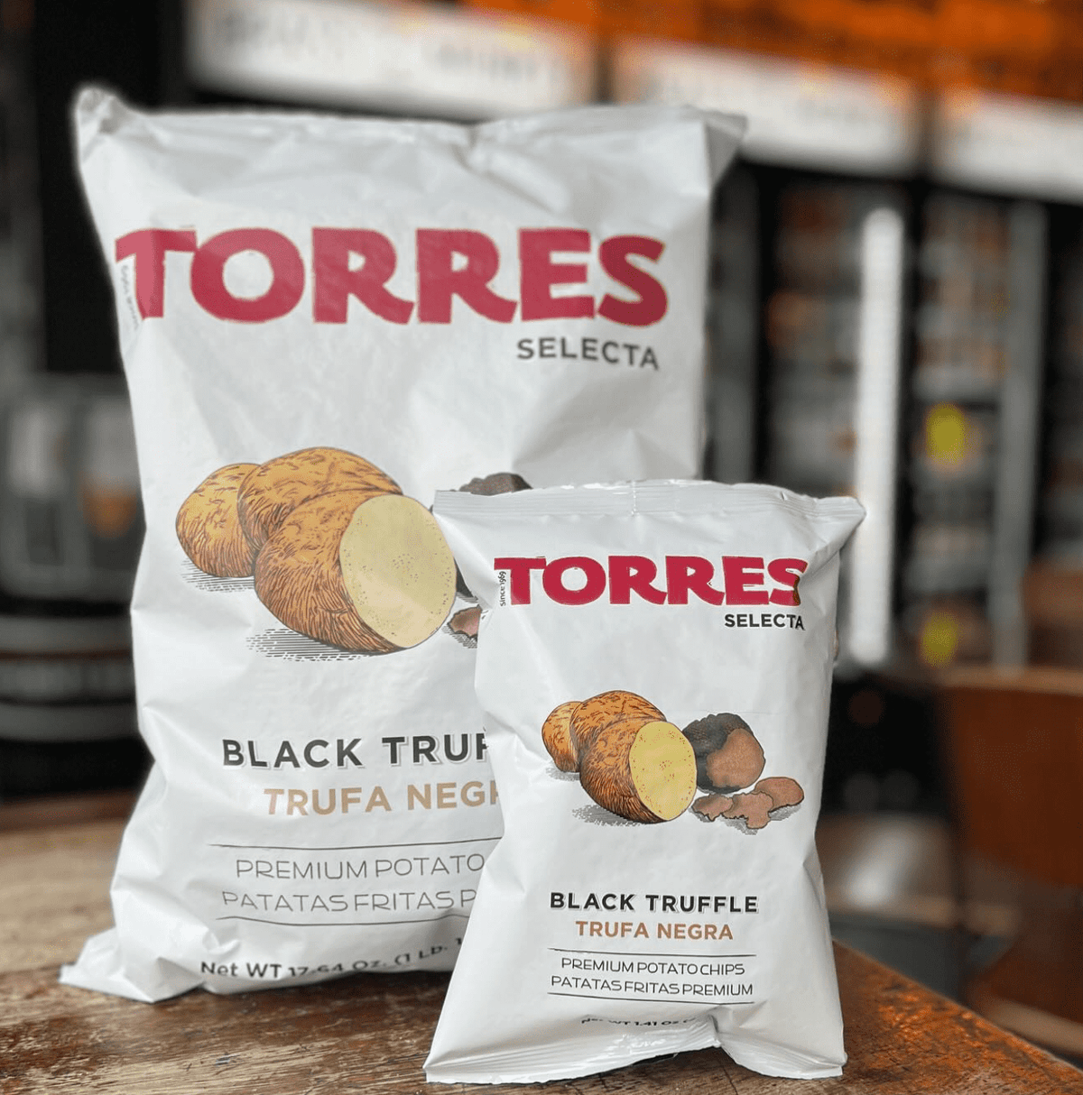 Black Truffle Torres Gourmet Potato Chips