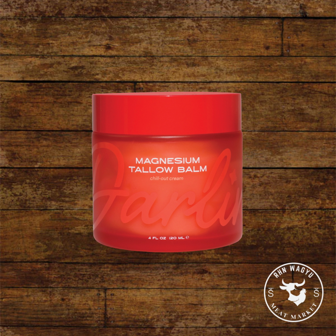 Darlin' Skincare - Magnesium Lavender Tallow Cream 4oz - Sleep, Sore Muscles