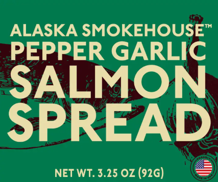 Pepper Garlic Salmon Spread