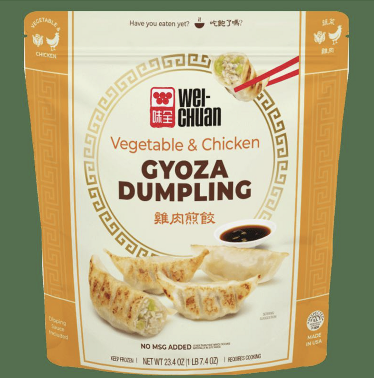 Wei-Chuan Vegetable and Chicken Dumplings