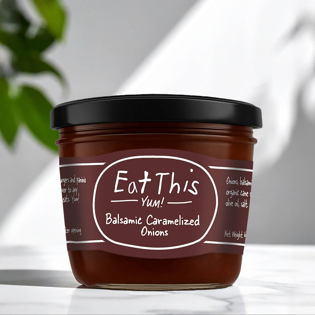 Eat This Yum -   Balsamic Caramelized Onions Spread: 2.5 oz