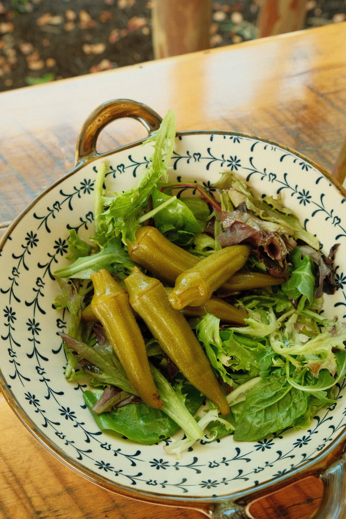 May's Market @ TLM - Sweet & Spicy Pickled Okra - Southern Style | Small Batch Restaurant Made | Lady May - 24oz