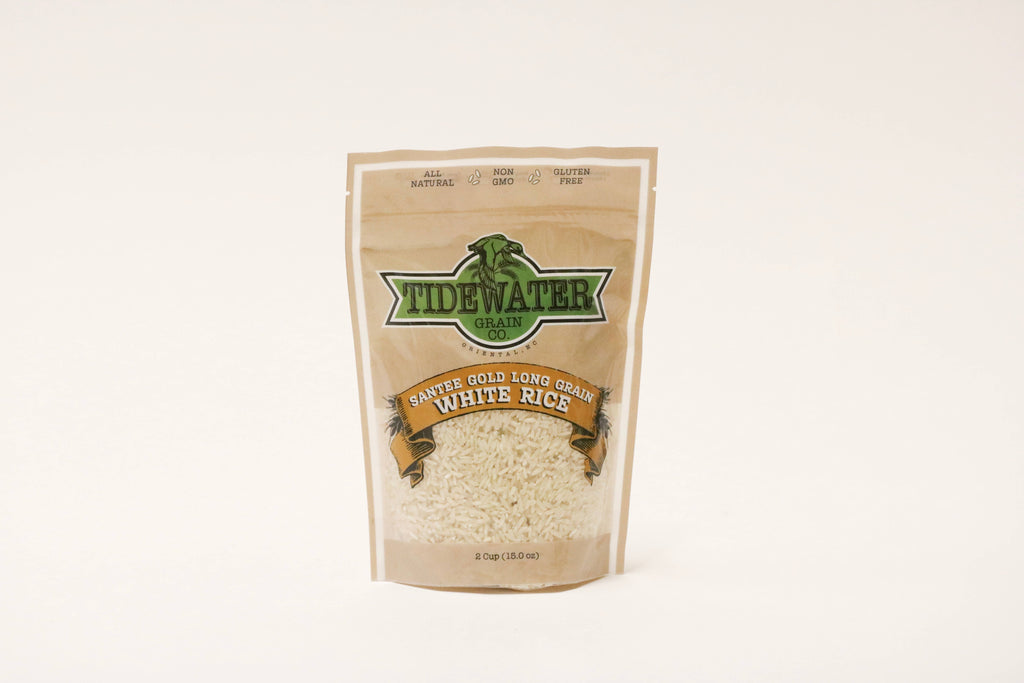 Tidewater Grain Company - Santee Gold Long Grain Heirloom Rice - 2 Cup: White Rice
