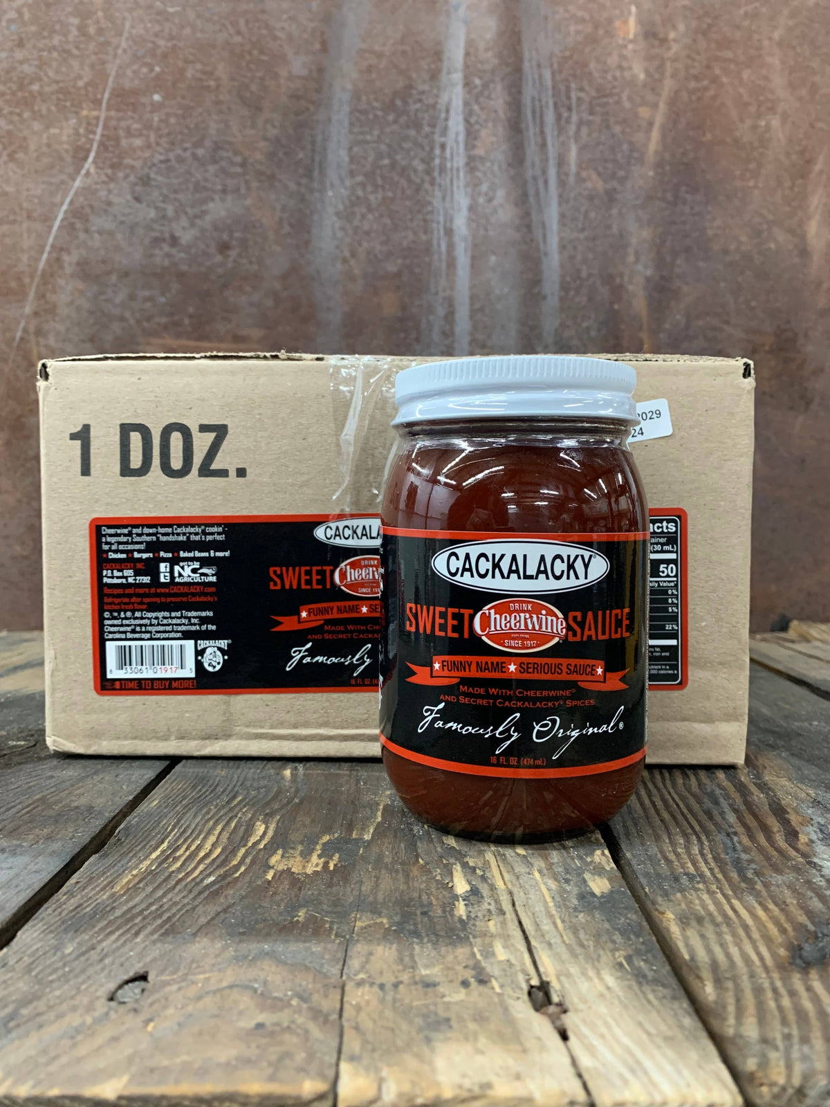 Cackalacky® - Cackalacky® Cheerwine® Sweet Sauce (16 oz.)