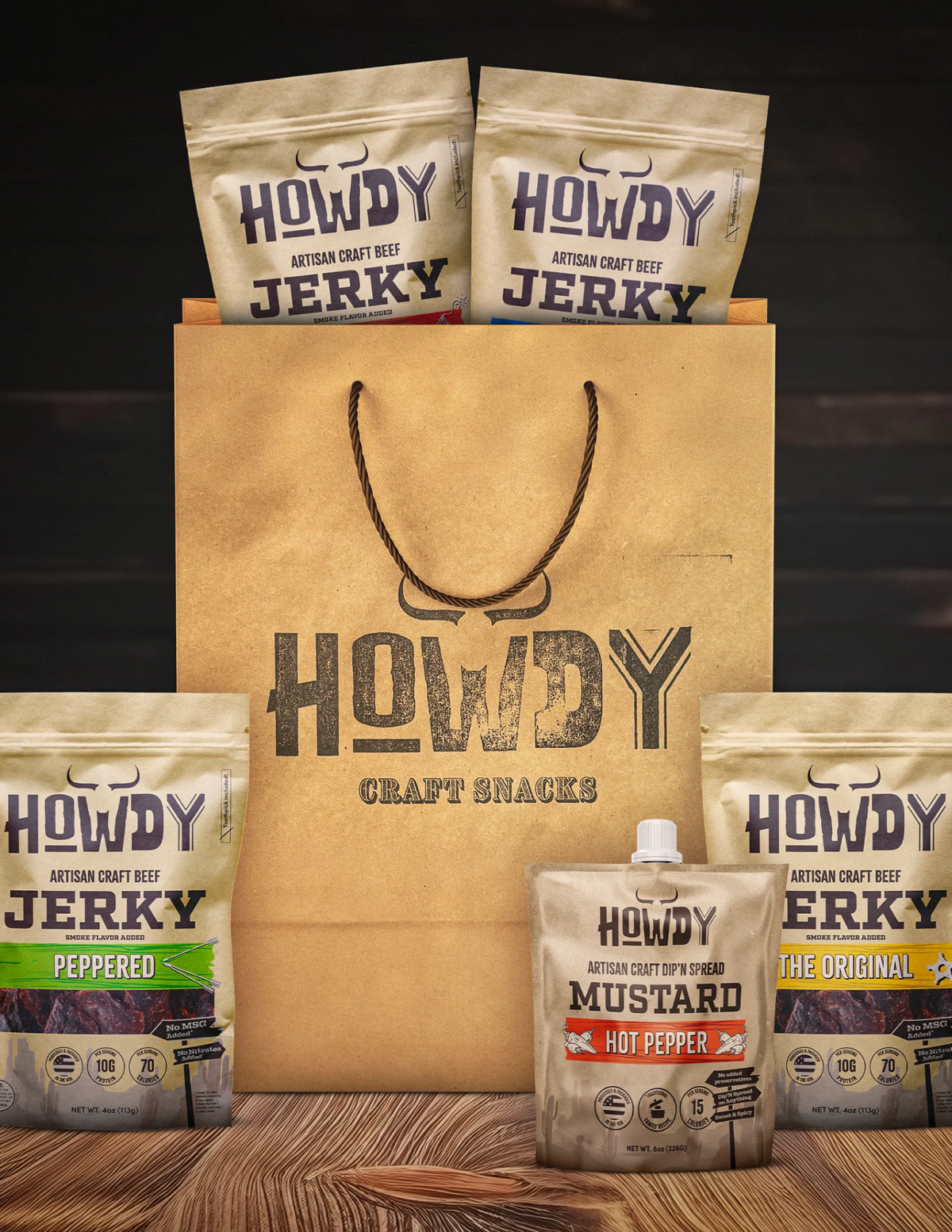 Howdy- Hot Pepper Mustard Sauce