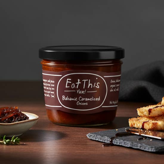 Eat This Yum -   Balsamic Caramelized Onions Spread: 2.5 oz