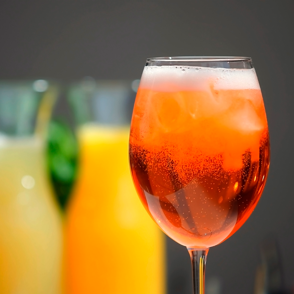 Mixology - Champagne Mixes: Love Potion #9 Strawberries & Cream, Shot