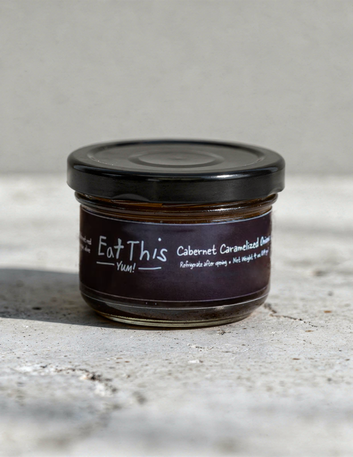 Cabernet Caramelized Onions: 2.5 oz-  Eat This Yum