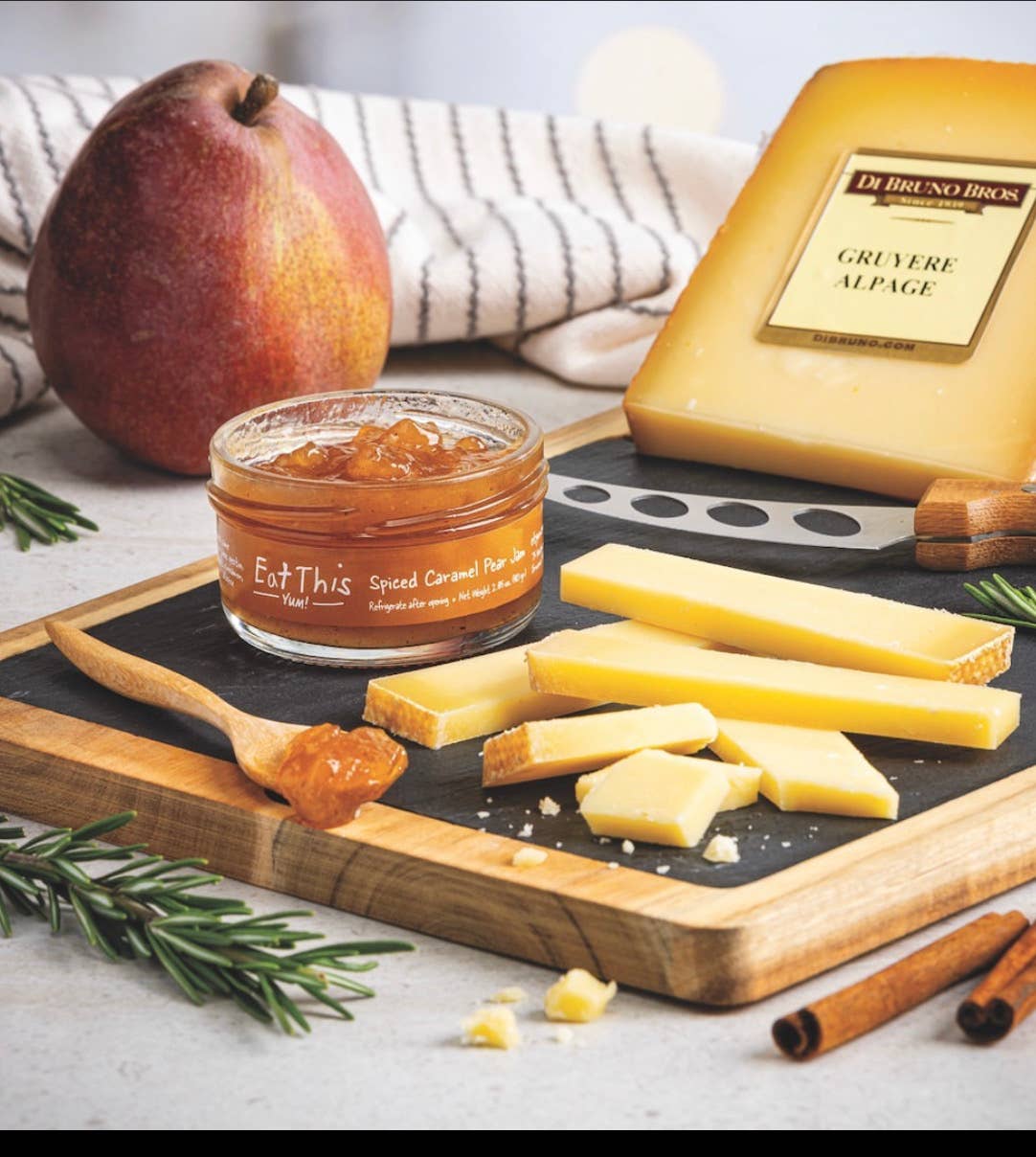 Spiced Caramel Pear Preserve- 2.5 oz