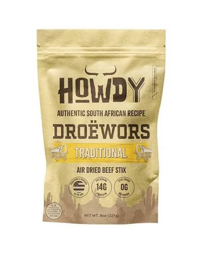 Howdy: Droewors- Traditional 8oz