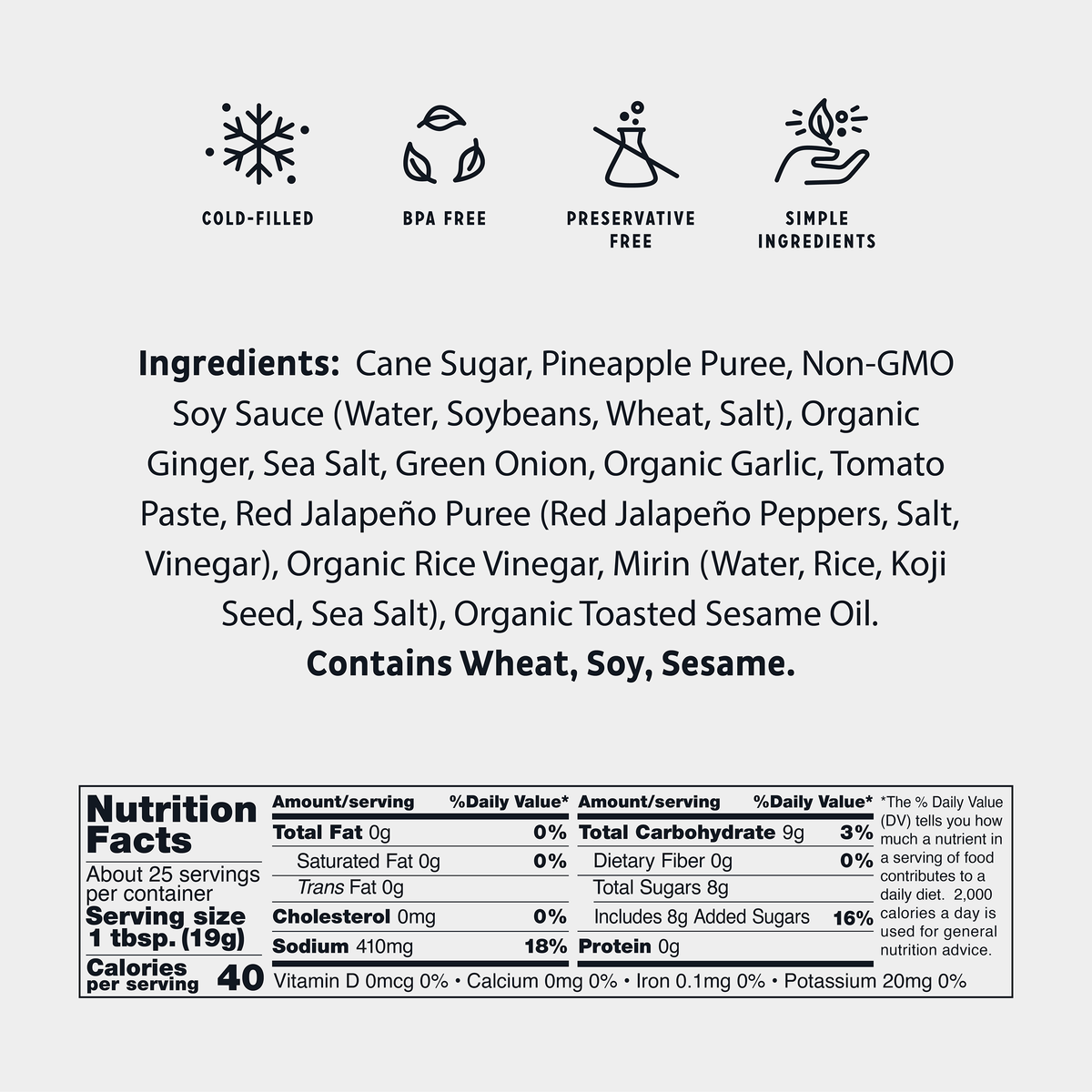 Bachan's - Sweet Pineapple Japanese Barbecue Sauce, 16.5oz