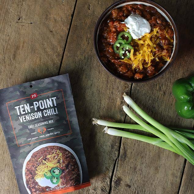 Ten-Point Venison Chili Mix - PS Seasoning