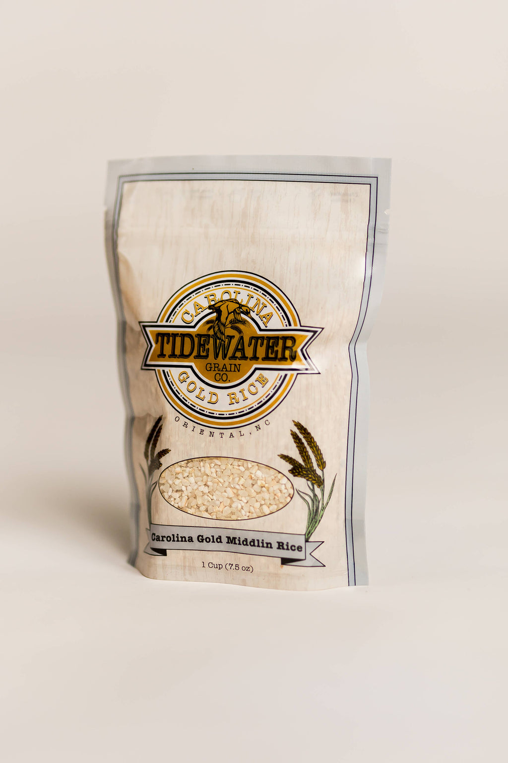 Tidewater Grain Company - Carolina Gold Heirloom Rice - 2 Cup: Middlin Rice