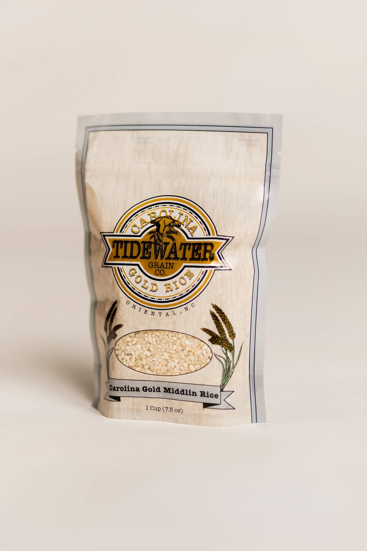 Tidewater Grain Company - Carolina Gold Heirloom Rice - 2 Cup: Middlin Rice