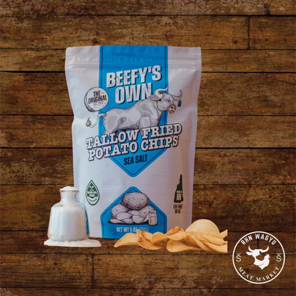 Sea Salt Tallow Potato Chips-Beefy's Own