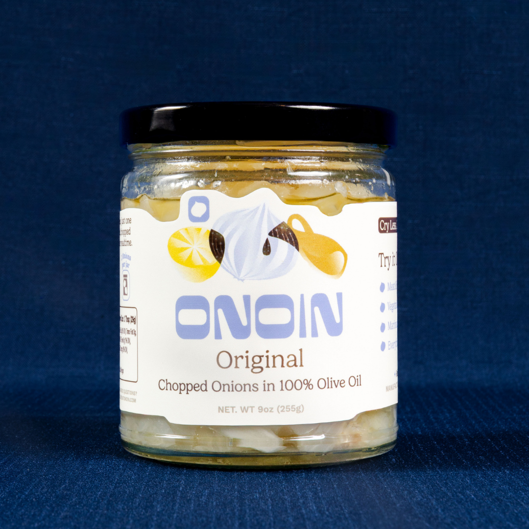 ONOIN - Chopped Onions in Olive Oil -  Gourmet Condiment & Sauce