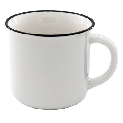 RHN Meat Market Custom Black Lip Ceramic Camper 13oz. Mug