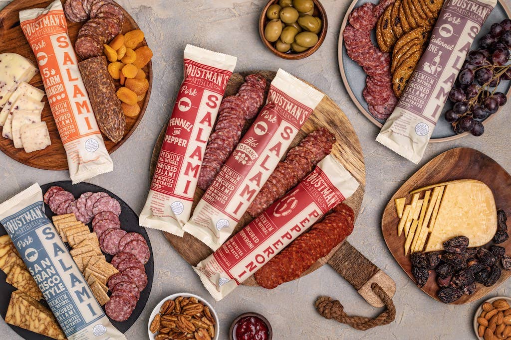 Foustman's Salami - LAMB ROSEMARY | FOUSTMAN'S ALL-NATURAL UNCURED SALAMI - 8oz