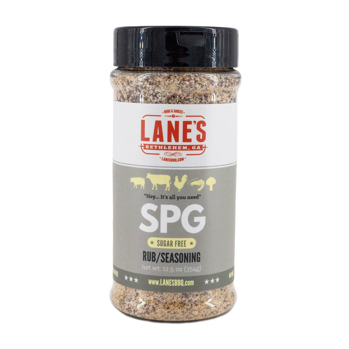 Lane's BBQ - SPG Rub (Salt, Pepper, Garlic): Pitmaster