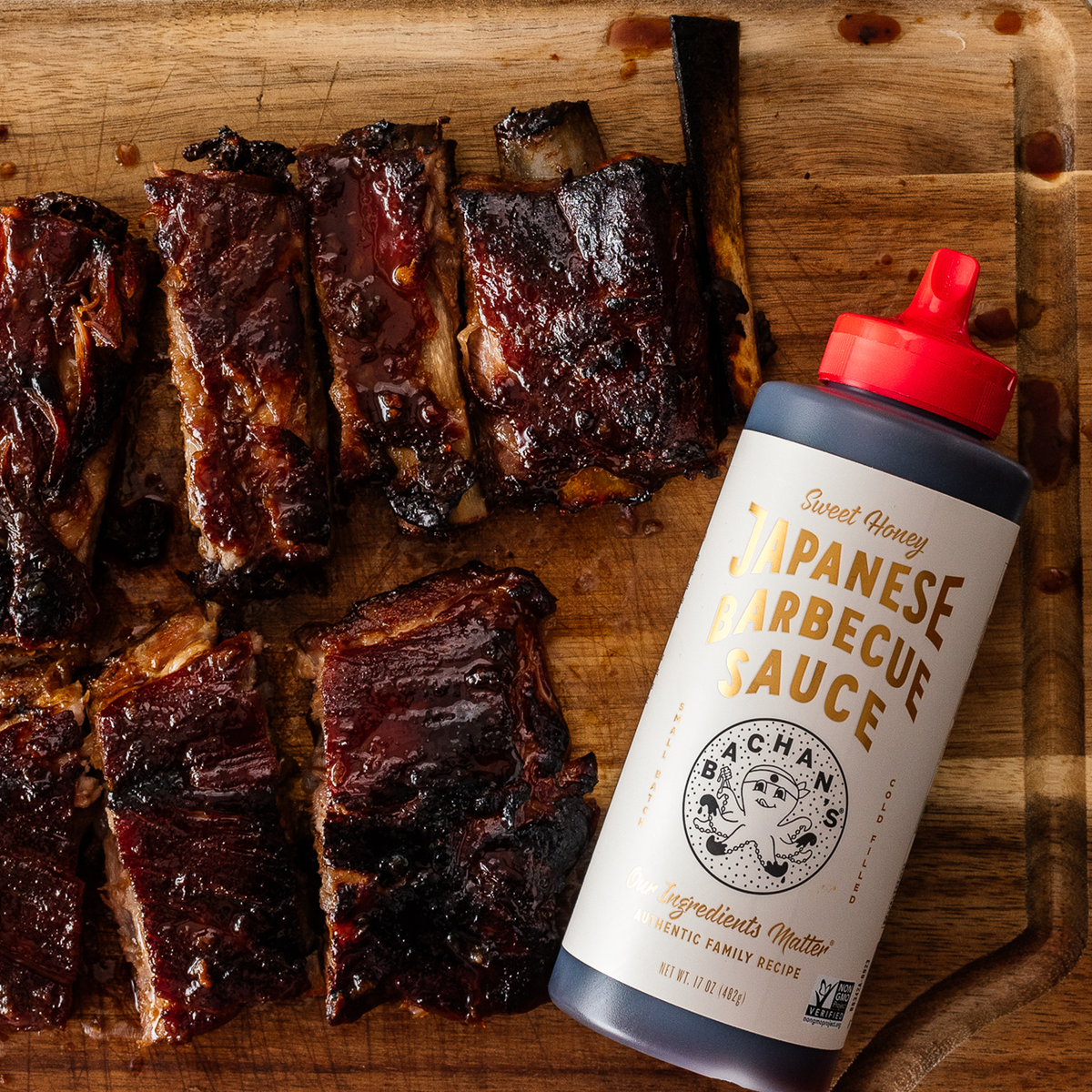 Bachan's - Sweet Honey Japanese Barbecue Sauce, 17oz
