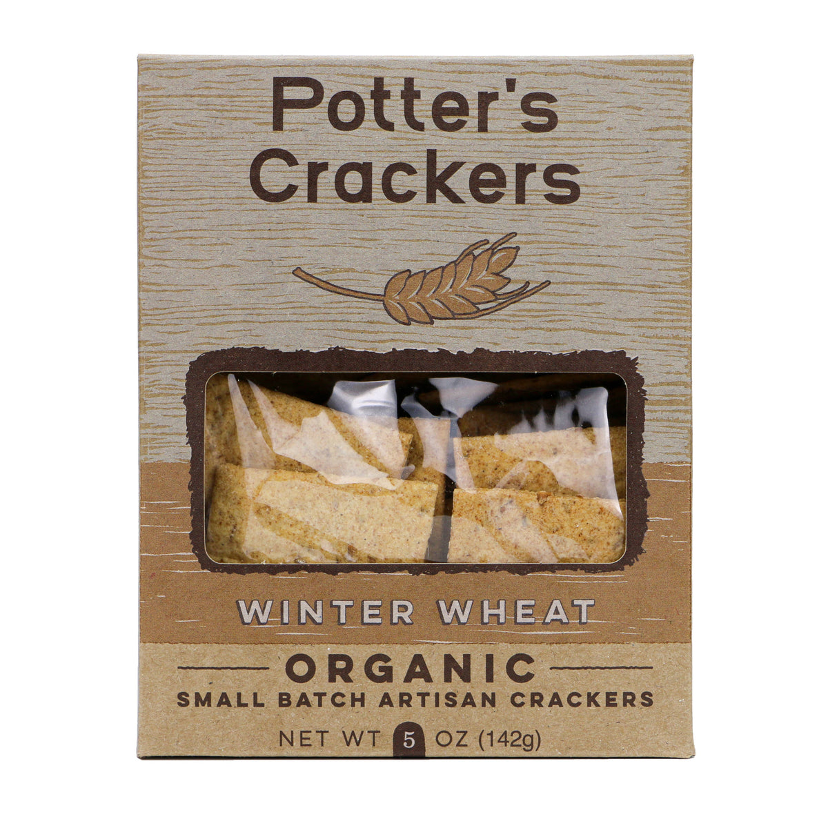 Potter's Crackers Organic Winter Wheat Crackers - 5 oz