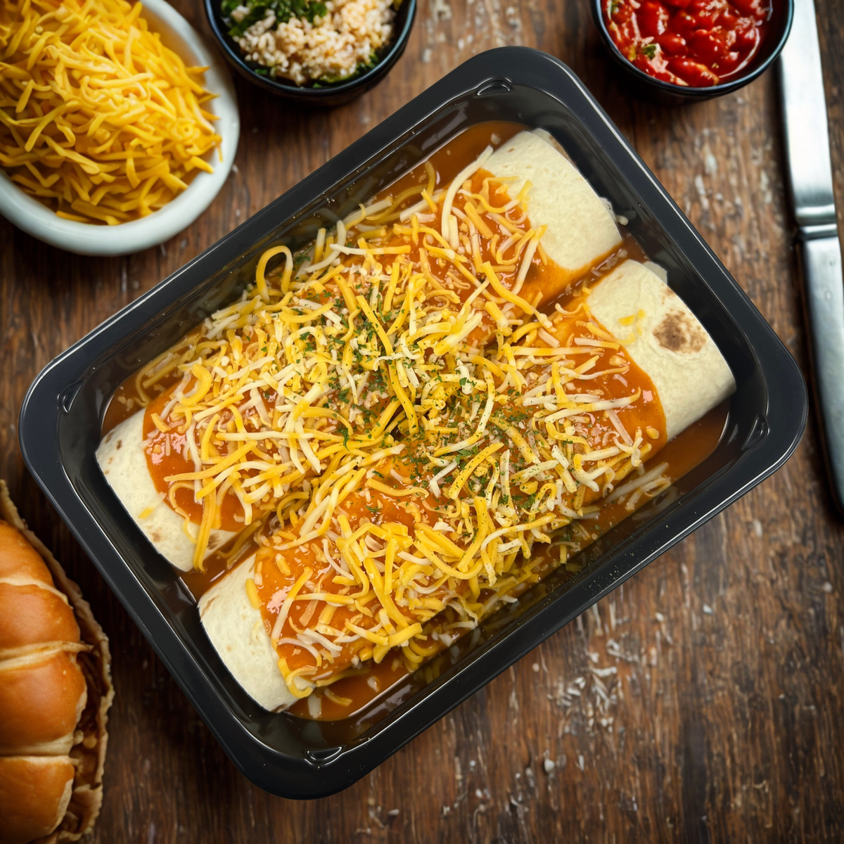Beef Enchiladas with RHN Beef