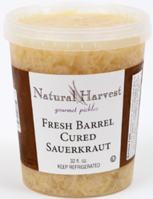 Natural Harvest Fresh Barrel Cured Sauerkraut