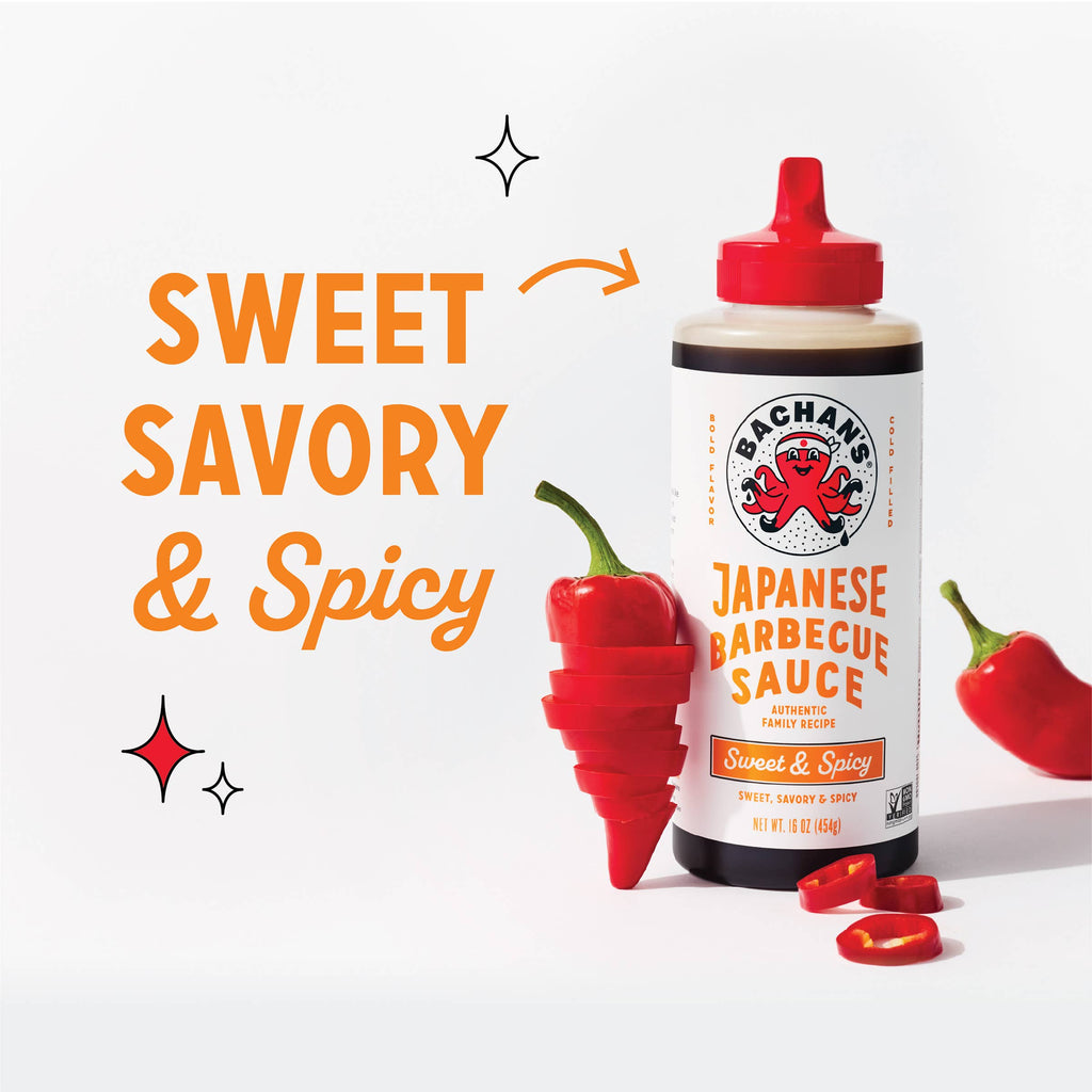 Bachan's - Sweet & Spicy Japanese Barbecue Sauce, 16oz