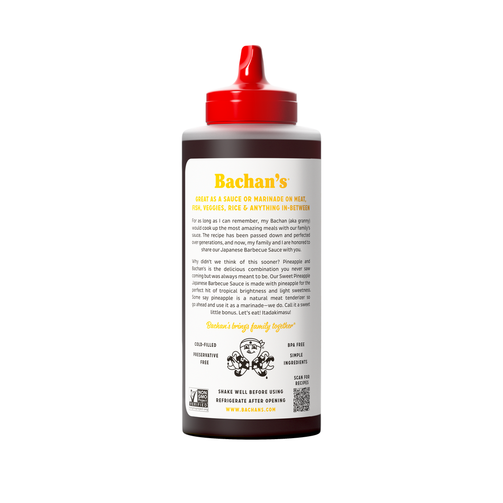 Bachan's - Sweet Pineapple Japanese Barbecue Sauce, 16.5oz