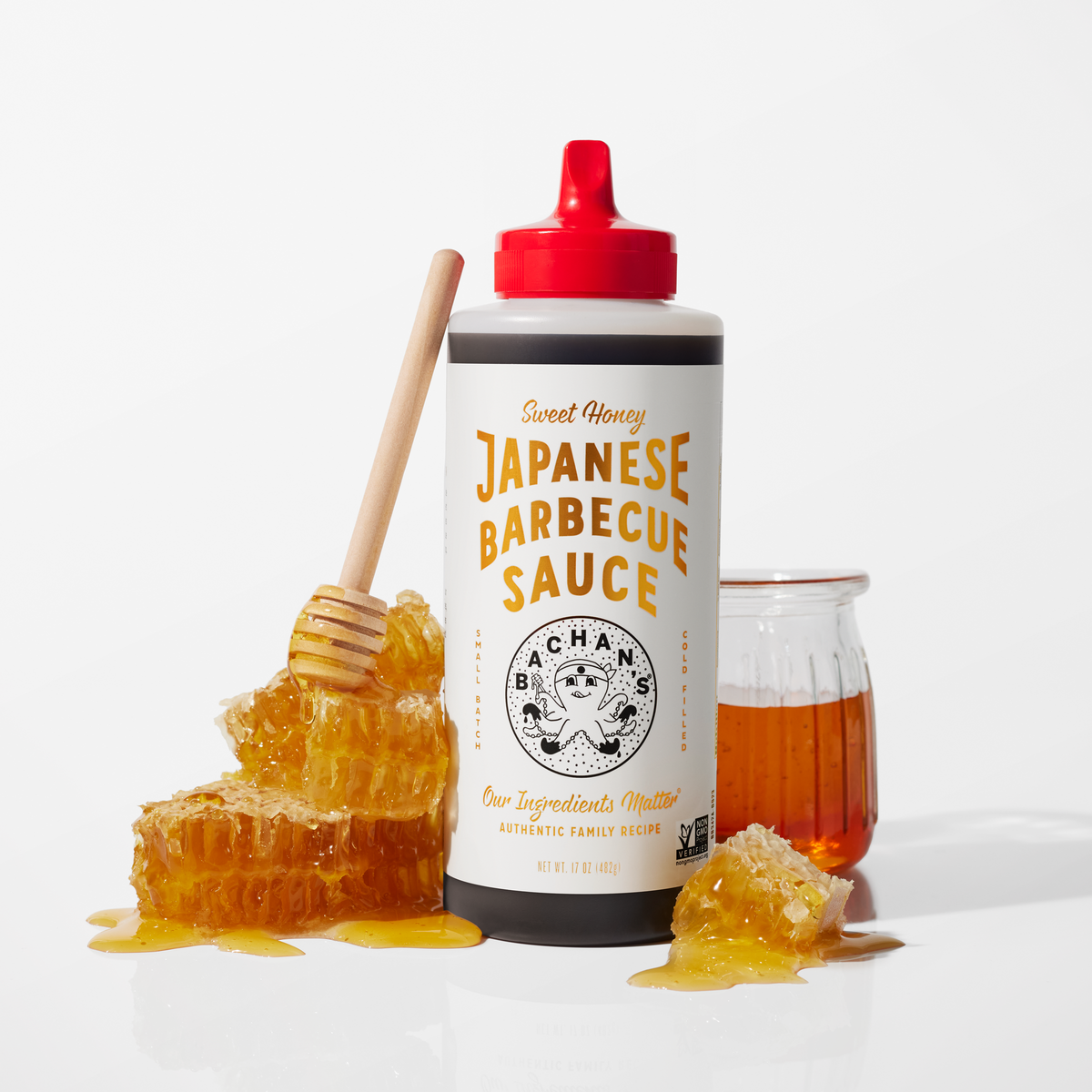 Bachan's - Sweet Honey Japanese Barbecue Sauce, 17oz