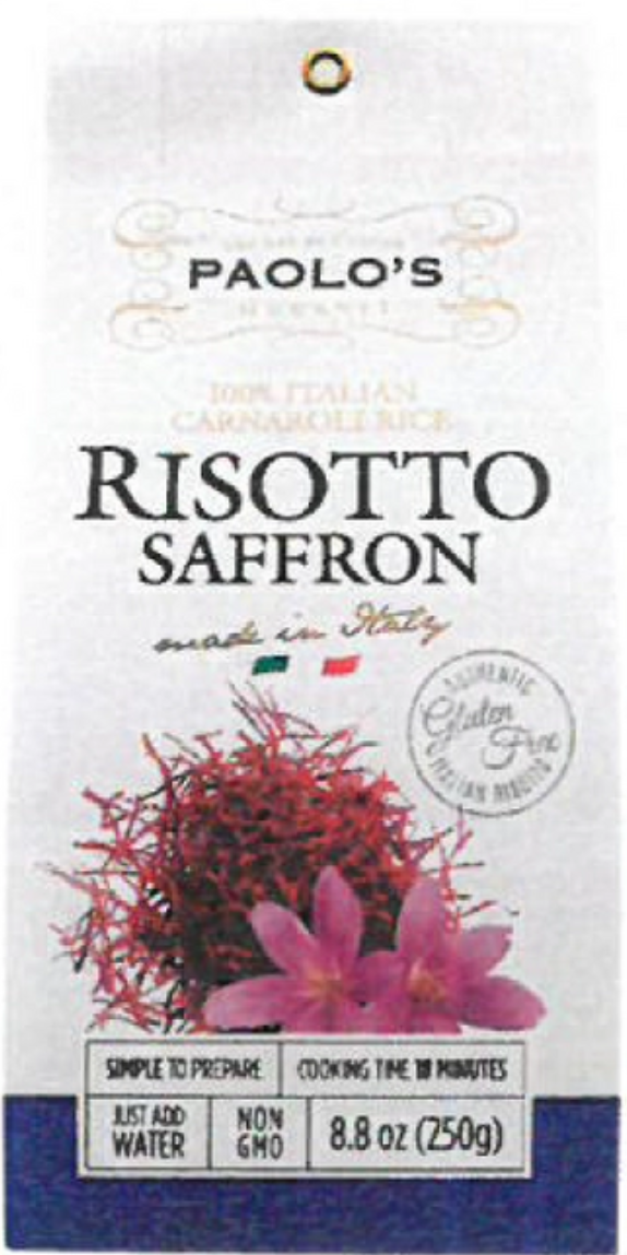 Paolo Risotto W/ Saffron